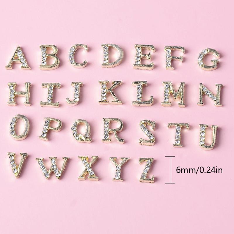 26pcs Flat Back Rhinestone Nail Art Charms for DIY and Nail Salon Use