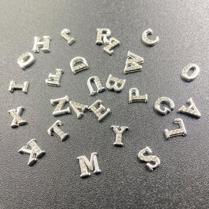 26pcs Flat Back Rhinestone Nail Art Charms for DIY and Nail Salon Use