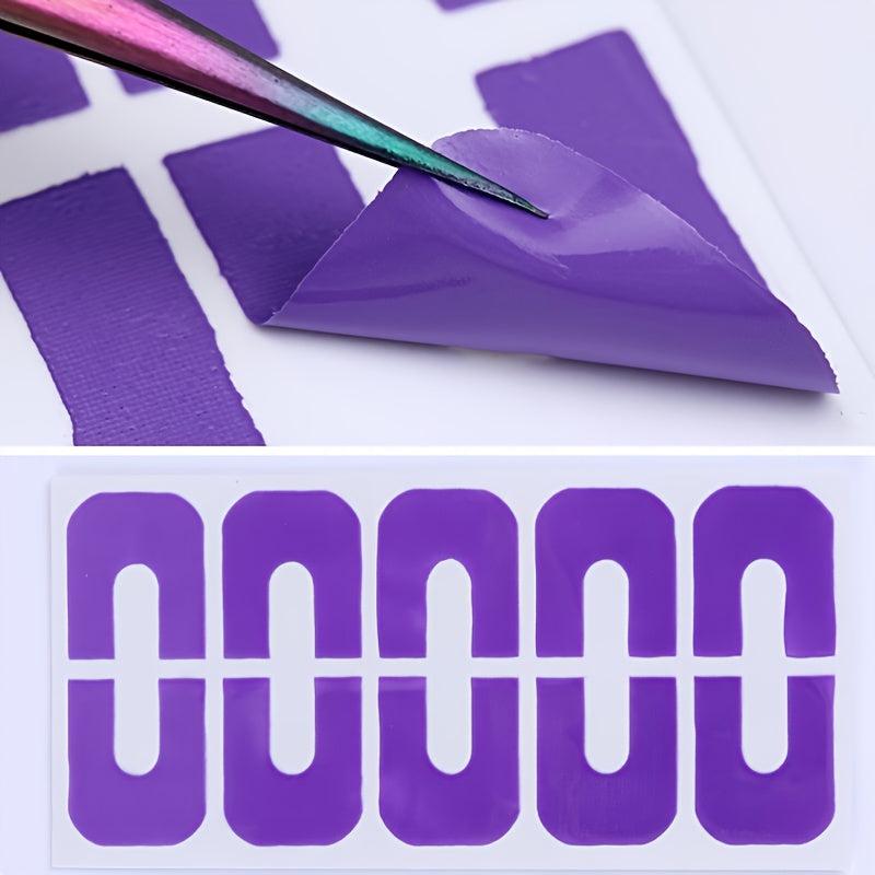 Peel Off Tape for Nail Art - Protect Nails and Skin