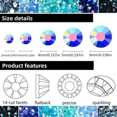 5000PCS 3mm Resin Rhinestones Bulk Pink AB Flatback Round Jelly Rhinestones