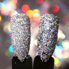 Sparkling Glitter Nail Decals Sequins for Nail Art, 0.2mm, 1 Bottle