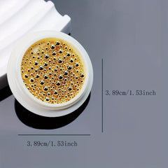 Mini Micro Stainless Steel Nail Ball Bead for DIY or Salon 3D Nail Caviar