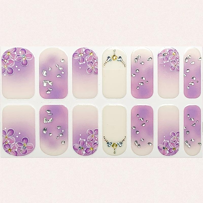 Summer Nail Wraps Full Cover Nail Decals Art Stickers