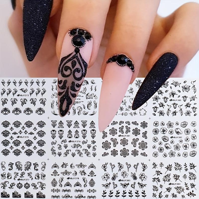 Self Adhesive Snowflake Nail Art Stickers