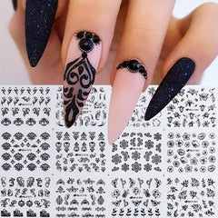 Self Adhesive Snowflake Nail Art Stickers