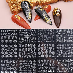 Self Adhesive Snowflake Nail Art Stickers
