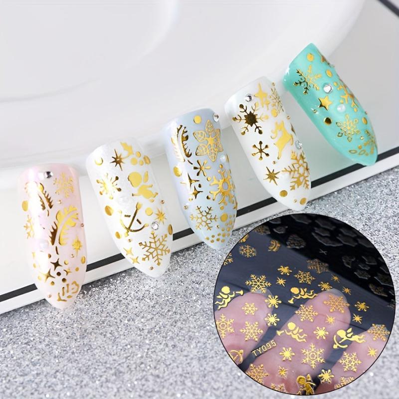 Self Adhesive Snowflake Nail Art Stickers