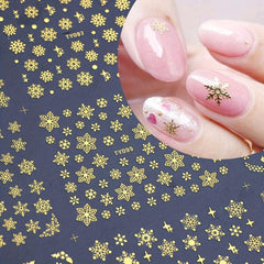 Self Adhesive Snowflake Nail Art Stickers