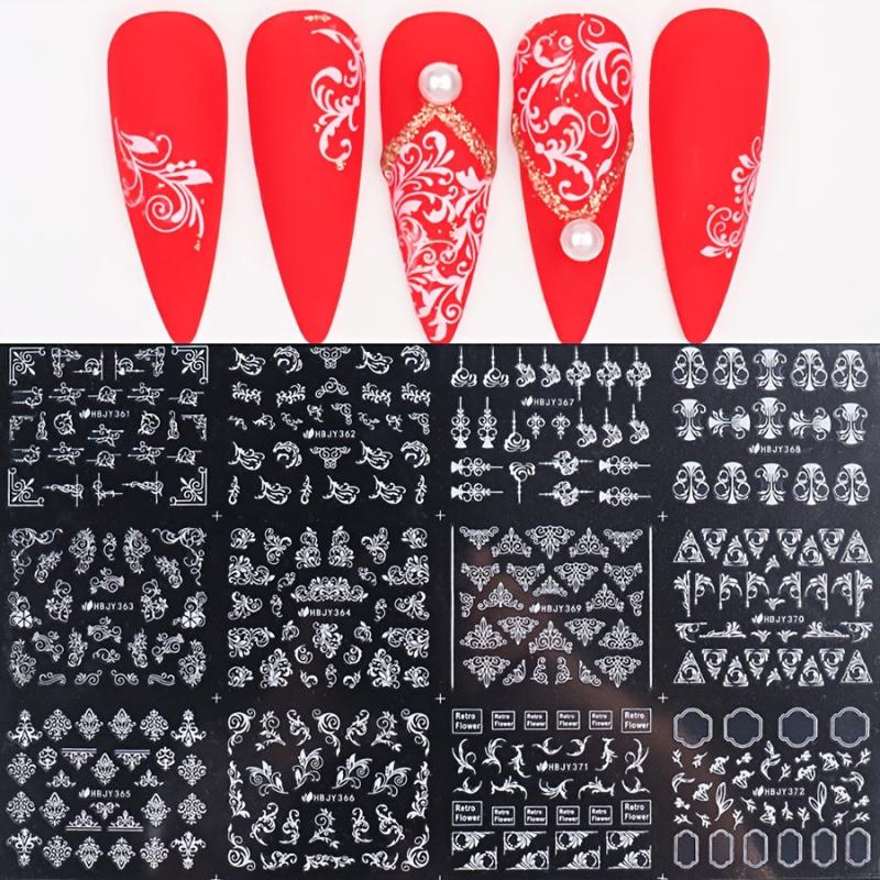 Self Adhesive Snowflake Nail Art Stickers