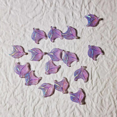 50 Pcs Aurora Fox Rhinestones Resin Flat Base Nail Art Strass Decorations