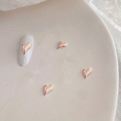 30pcs Nail Art Stickers With Silver Nail Decorations DIY