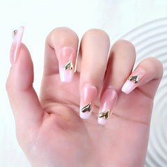 30pcs Nail Art Stickers With Silver Nail Decorations DIY
