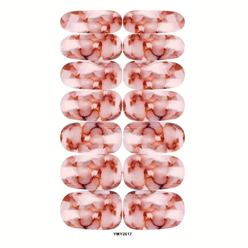 Marble Nail Art Decal Strips Kit for DIY Manicure