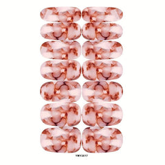 Marble Nail Art Decal Strips Kit for DIY Manicure