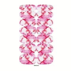 Marble Nail Art Decal Strips Kit for DIY Manicure