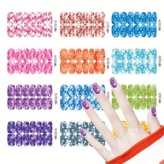 Marble Nail Art Decal Strips Kit for DIY Manicure