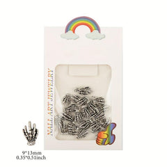 Halloween Nail Art Charms Blood Skeleton Ghost Alloy DIY or Salon