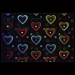 Aurora Laser Nail Art Stickers Flash Laser Star Nail Decals