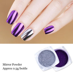 Mirror Powder Nail Decorations Nail Glitter