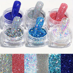 Diamond Nail Kit Glitter Sequins for Nail Art Decor