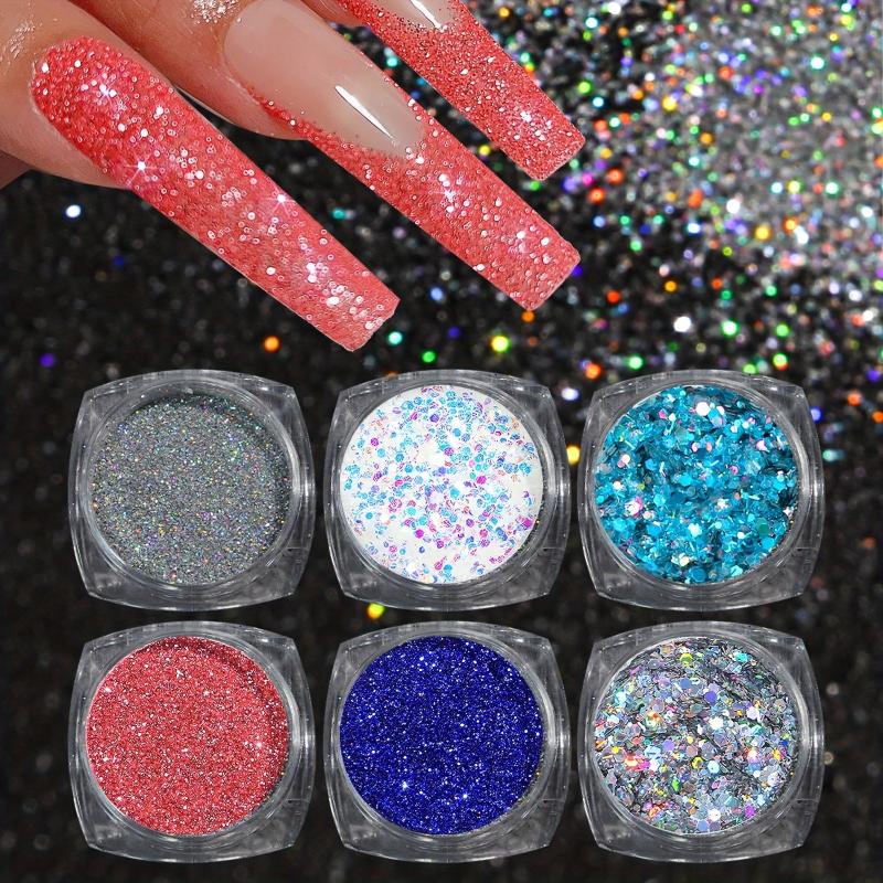 Diamond Nail Kit Glitter Sequins for Nail Art Decor