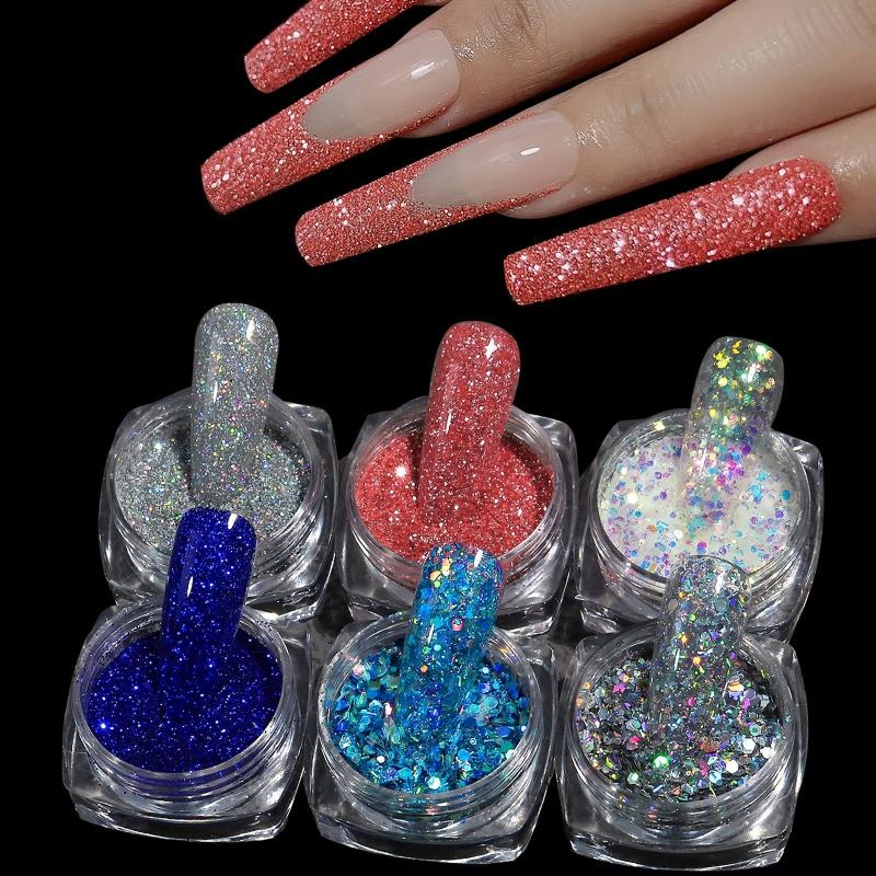 Diamond Nail Kit Glitter Sequins for Nail Art Decor