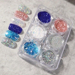 Diamond Nail Kit Glitter Sequins for Nail Art Decor