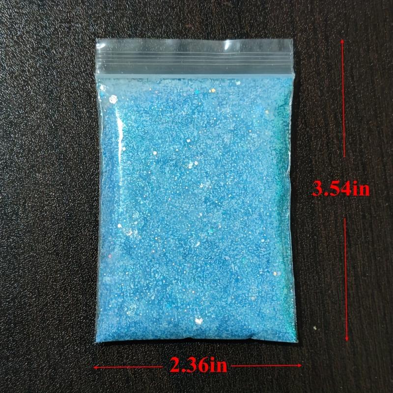 Chunky Nail Glitter Summer Nails Art Sequins Purple Pink Opal Powder