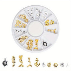Mini Stainless Steel Ball Beads for Nail Art, Durable and Stylish
