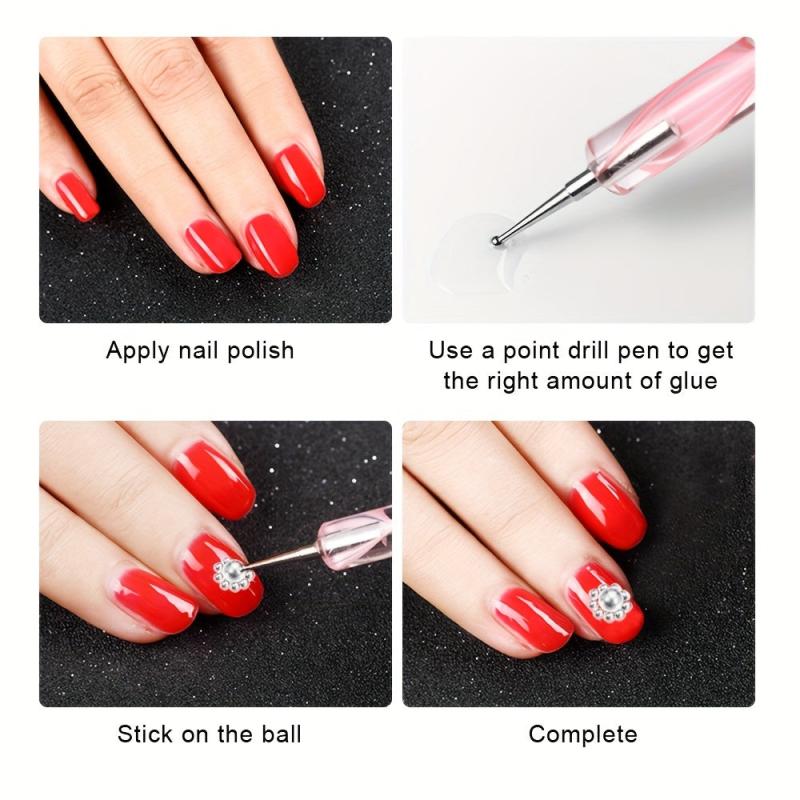 Mini Stainless Steel Ball Beads for Nail Art, Durable and Stylish