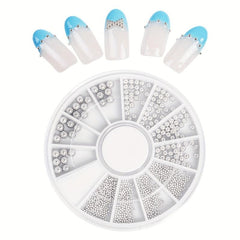 Mini Stainless Steel Ball Beads for Nail Art, Durable and Stylish