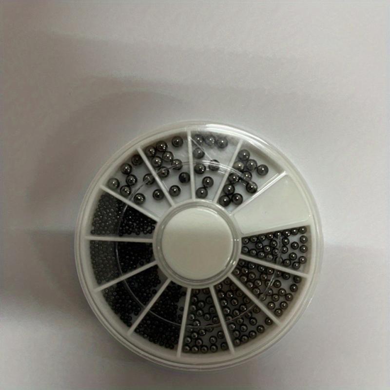 Mini Stainless Steel Ball Beads for Nail Art, Durable and Stylish