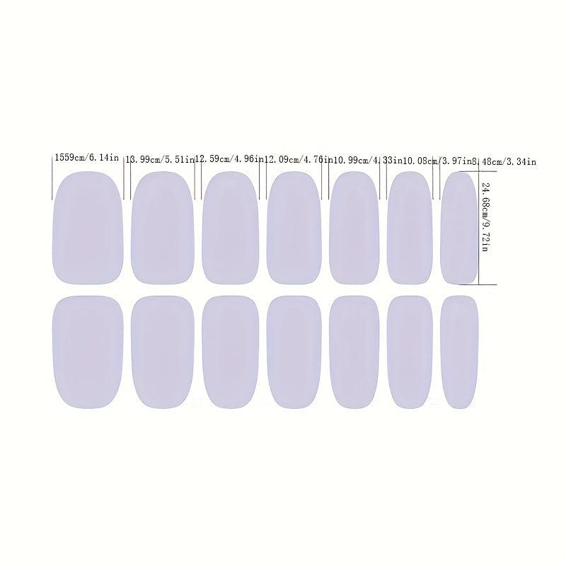 Waterproof Nail Polish Stickers Self Adhesive Nail Art Strips