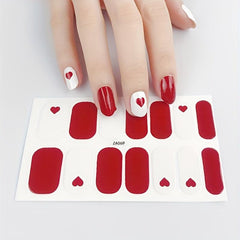 Waterproof Nail Polish Stickers Self Adhesive Nail Art Strips