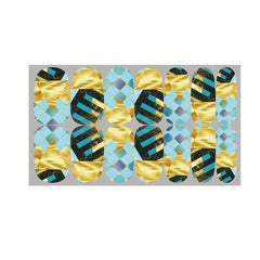 12 Sheets Marble Nail Wraps Stickers DIY Nail Art Decals for Daily Party Decor