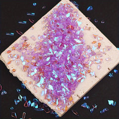 100pcs 3D Aurora Fatback Resin Crystal Rhinestones for Nail Art