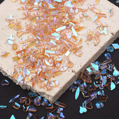 100pcs 3D Aurora Fatback Resin Crystal Rhinestones for Nail Art