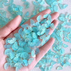 Aurora Butterfly Wings Nail Charms Resin Stones Rhinestones 30 Pcs