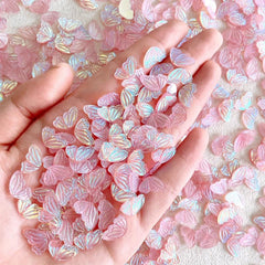 Aurora Butterfly Wings Nail Charms Resin Stones Rhinestones 30 Pcs