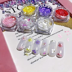 Sakura Flower Petal Nail Art Sequins Decorations