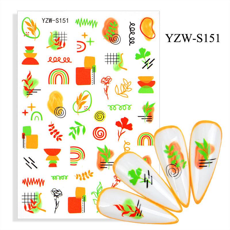 Butterfly Nail Art Decals DIY or Salon Style Nail Tattoos for Women