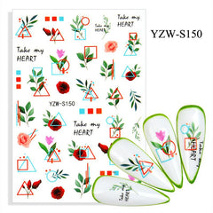 Butterfly Nail Art Decals DIY or Salon Style Nail Tattoos for Women