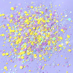 Mixed Chunky Nail Glitter Sequins Hexagon Flake for DIY or Nail Salons