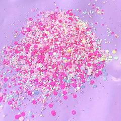 Mixed Chunky Nail Glitter Sequins Hexagon Flake for DIY or Nail Salons