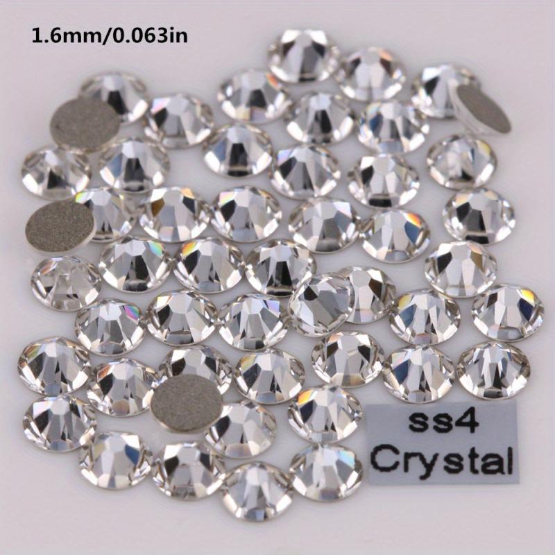 Crystal AB Nail Gems Stones Flat Back Nail Art Rhinestones