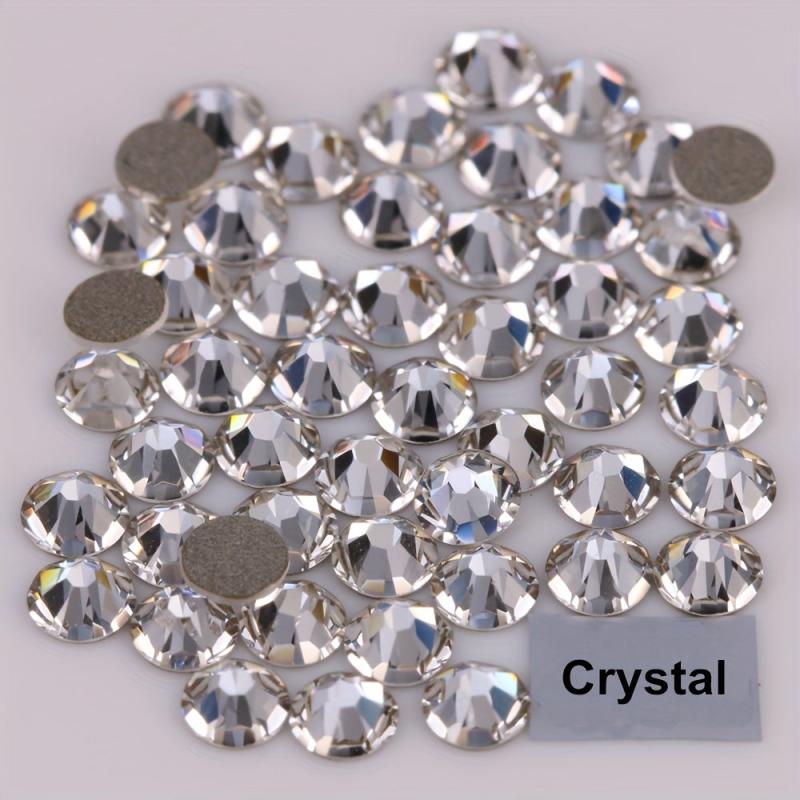 Crystal AB Nail Gems Stones Flat Back Nail Art Rhinestones