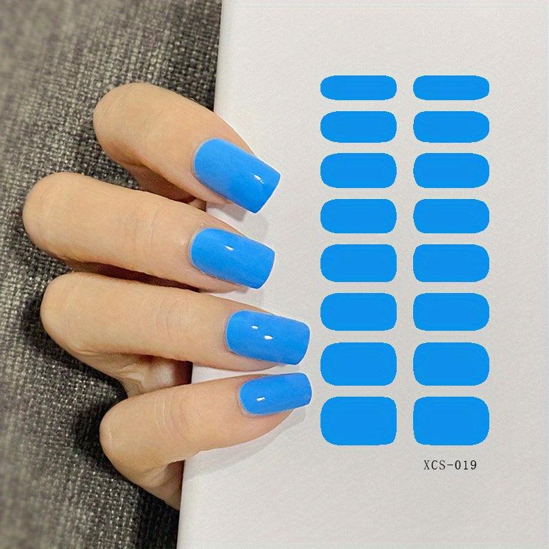 Classic Retro Nail Stickers Full Nail Wraps Women Girls Nail Art