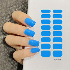 Classic Retro Nail Stickers Full Nail Wraps Women Girls Nail Art