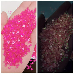 Luminous Nail Art Rhinestones 1500 Pcs