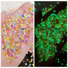 Luminous Nail Art Rhinestones 1500 Pcs